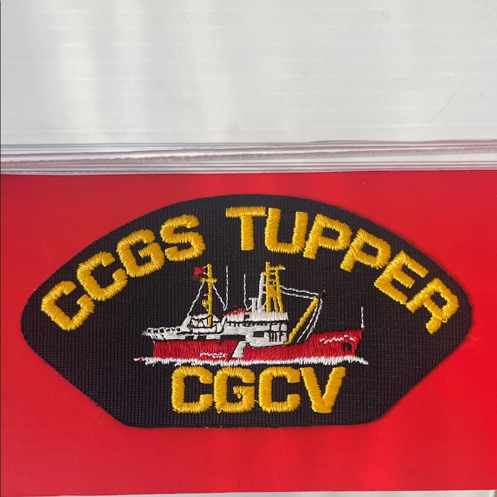 CCGS Tupper CGCV Embroidered Patch